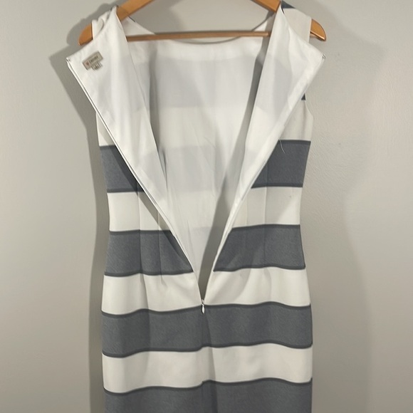 Cremieux Striped Shift Dress. Size 2. - Picture 11 of 12